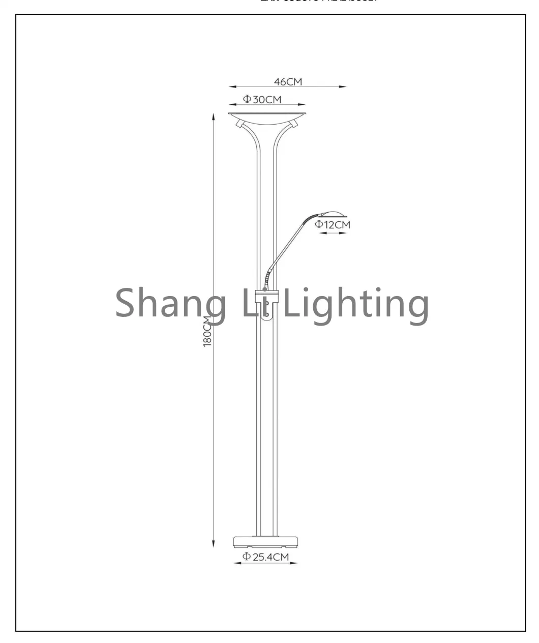 Child Mother Floor Lamp Simple Retro Floor Lamp Living Room Bedroom Study Double Head Vertical Reading Lamp