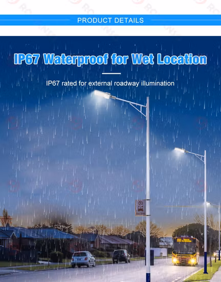 Светодиодный корпус уличного фонаря Romanso или ODM China с ETL